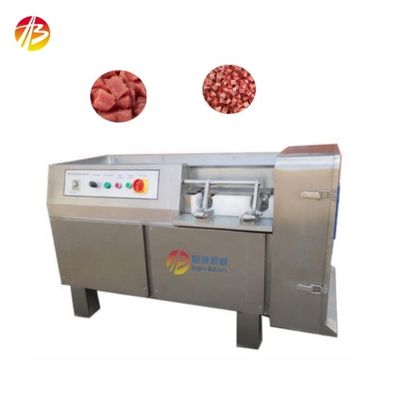Machine de découpe de cube de viande en acier inoxydable 304 pour un traitement rapide et précis de la viande