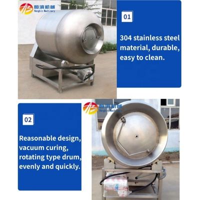 Capacité de 15-25 kg/charge Tombelle à vide automatique pour poulet, viande et poisson dans l'industrie