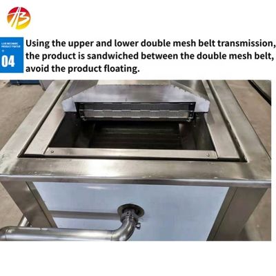 Machine automatique de friture de frites de 500 kg de capacité pour frire des chips de pommes de terre de 500 l
