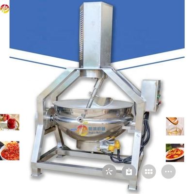 200 kg par lot, chaudière de cuisson pour machine de transformation de bonbons de grande capacité