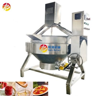 200 kg par lot, chaudière de cuisson pour machine de transformation de bonbons de grande capacité