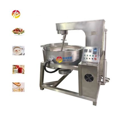 Chaudeuse à soupe de piment industrielle en acier inoxydable 304 avec agitateur personnalisable