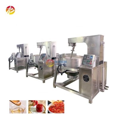 Chaudeuse à soupe de piment industrielle en acier inoxydable 304 avec agitateur personnalisable