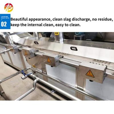 Machine automatique continue de friture de chips de pommes de terre pour les magasins alimentaires Taille 2500*1000*2400