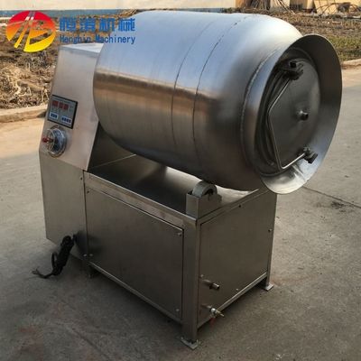 200 à 300 kg par lot Capacité 600L Machine à pétrir à rouleaux sous vide pour la marinage de viande