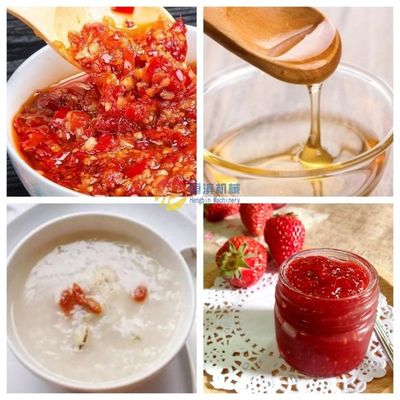 Mélangeur de confiture de fruits avec mélangeur personnalisable, bouilloire et agitateur