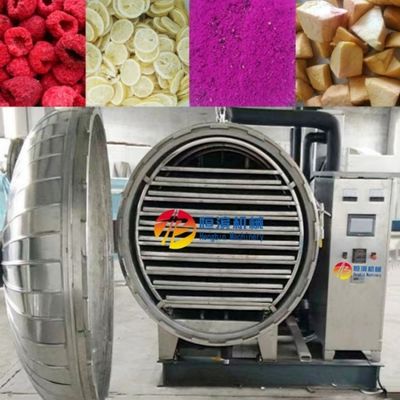 10 kg par lot Séchoir à vide pour la transformation à grande échelle des fruits et légumes