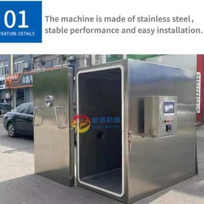 Machine de refroidissement sous vide pour fruits légumes aliments cuits produits de boulangerie pain fleurs