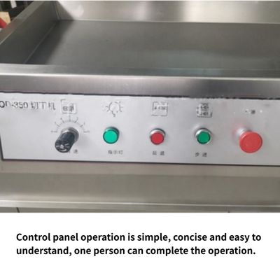 Machine à découper des cubes de viande congelée à découpe rapide pour la production de 500 kg de poulet et de bœuf