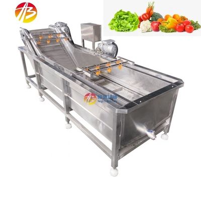 Machine automatique de lavage à bulles d'air pour légumes, fruits et fruits de mer