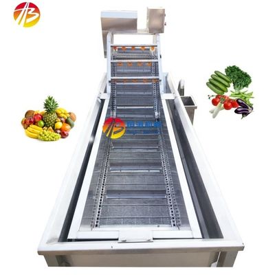 Machine automatique de lavage à bulles d'air pour légumes, fruits et fruits de mer