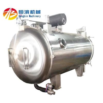 38kw Machine industrielle de congélation de viande séchée de poisson et de légumes avec chauffage à l'huile de silicone