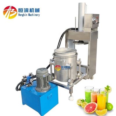 Facile à utiliser 300L Juicer pur hydraulique pour une productivité élevée
