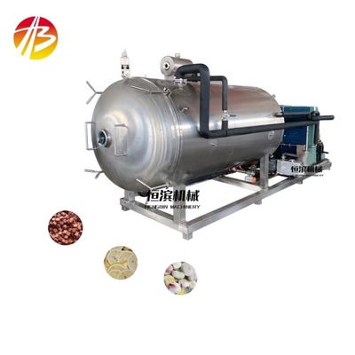 21 mètres carrés surface de palettes machine de séchage par congélation pour fruits de mer fruits de viande et légumes