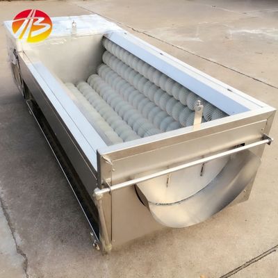 Machine à laver le gingembre rouleau de brosse pour la carotte le manioc les pommes de terre le curcuma le yams peeling