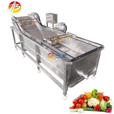 3000*1160*1400mm Avantage Économiser de l'eau machine à laver à bulles pour les légumes et les fruits