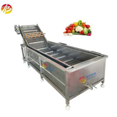 Avantages de l'économie d'eau Matériau de maïs Machine à bulles de lavage de légumes pour l'industrie