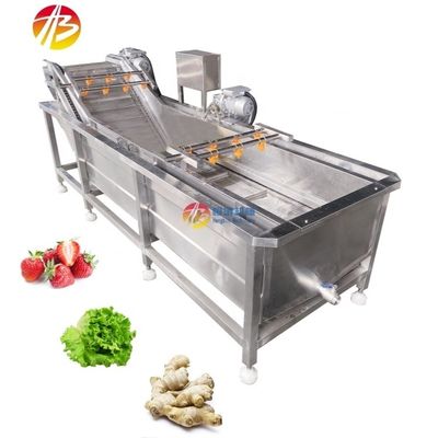 Machine à laver à bulles d'air de légumes et de fruits pour le marché industriel