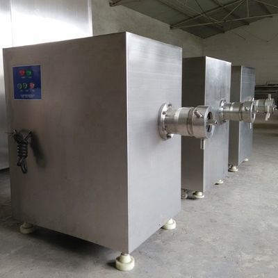 Meuleuse industrielle de viande de poulet congelée pour viande et os congelés à 910*620*980 mm