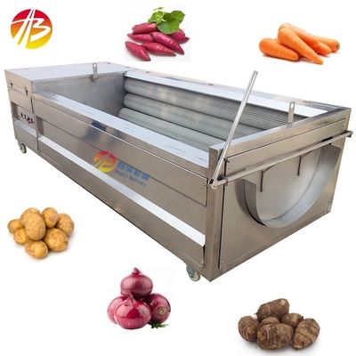 Machine à laver et à éplucher les légumes pour la restauration commerciale avec une puissance de 2,2 kW