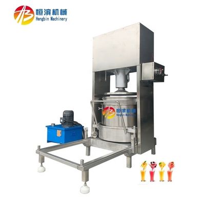 Machine de pressage de jus de fruits et légumes pour les boissons hydrauliques