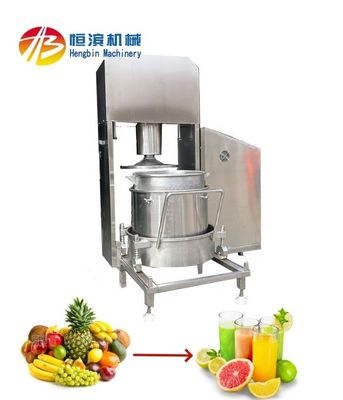 Machine de pressage de jus de fruits et légumes pour les boissons hydrauliques