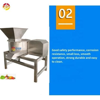 Machine de concassage de pommes de terre et de tomates de 3 kW commerciale pour la transformation des fruits et légumes