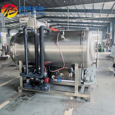 Machine de congélation de 38 kW pour la transformation des bonbons, du café, du sucre, des fruits, de la viande, du poisson et des légumes