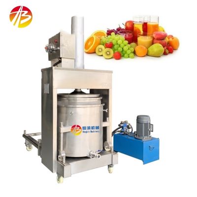 SUS304 Juicer hydraulique à pression froide commercial pour l'extraction de jus de fruits et légumes