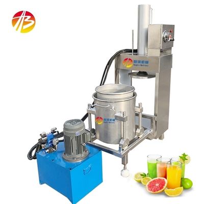 SUS304 Juicer hydraulique à pression froide commercial pour l'extraction de jus de fruits et légumes