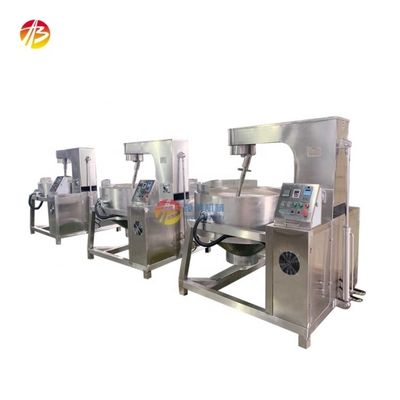 304 acier inoxydable chaudière de cuisson industriel chaudière avec agitateur et conception de la veste